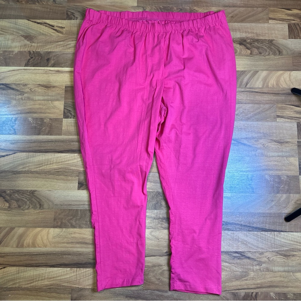 Romans Women’s Pink Pull On Pants‎ 4x 34/36